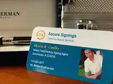 Mario R. Coello, Notary Public