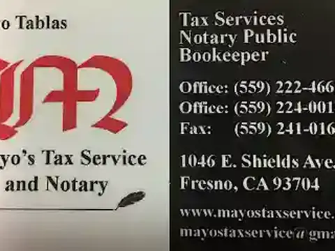 Mayo’s Tax Service & Notary Public