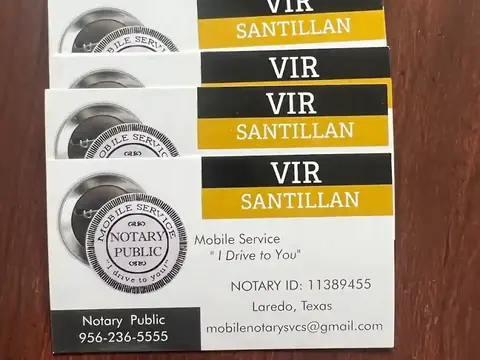 Notary Mobile svcs – Vir Santillan