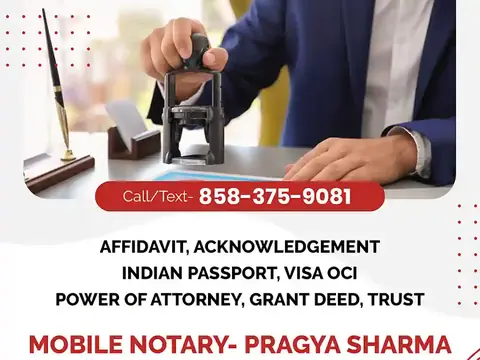 Notary Public – Pragya Sharma