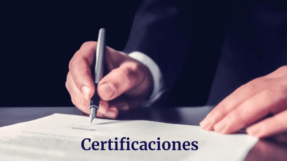 Certificación Notarial de Documentos