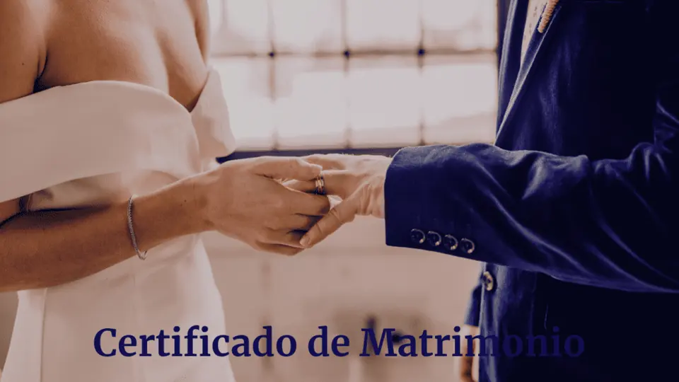 Certificados de Matrimonio a través de un Notario en EE.UU